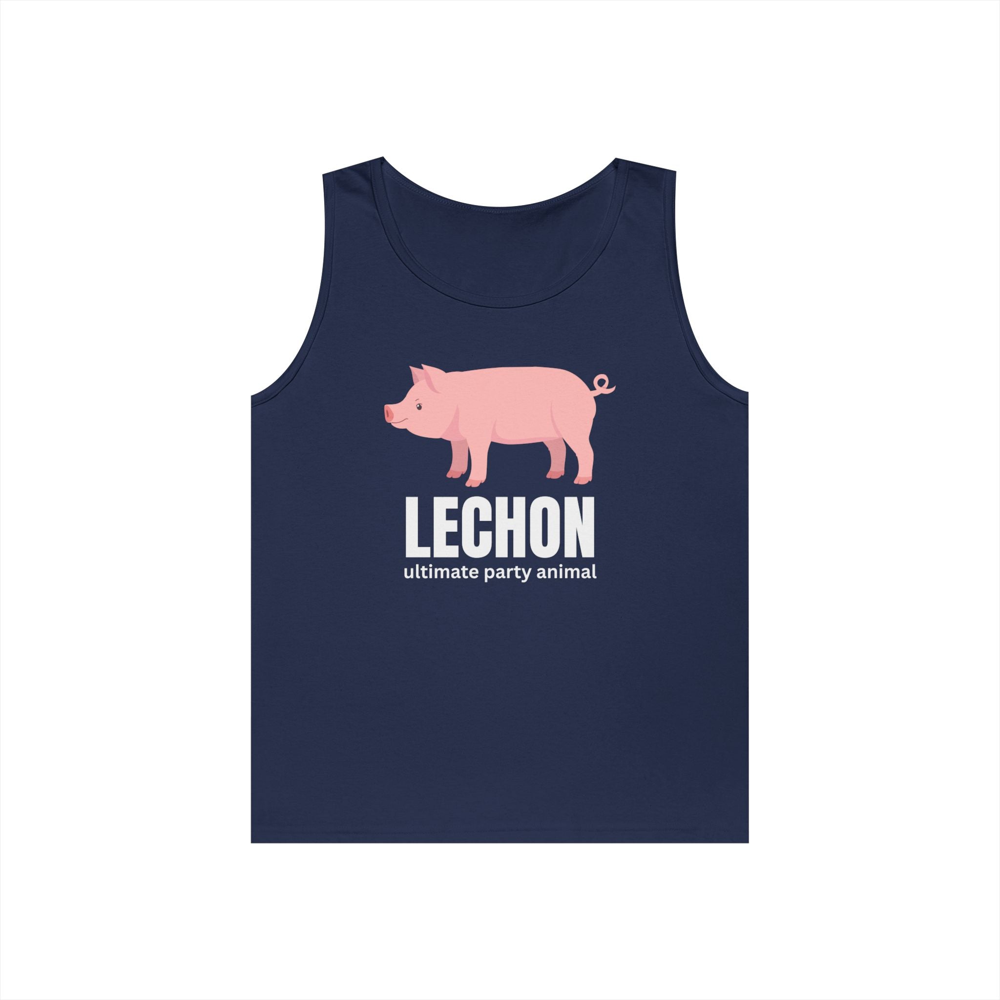 Lechon "Ultimate Party Animal" Tank Top — Funny Filipino Pig Roast Tee