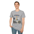 Pinoy Philippines T-Shirt – Vintage Mayon Volcano & Beach Travel Tee