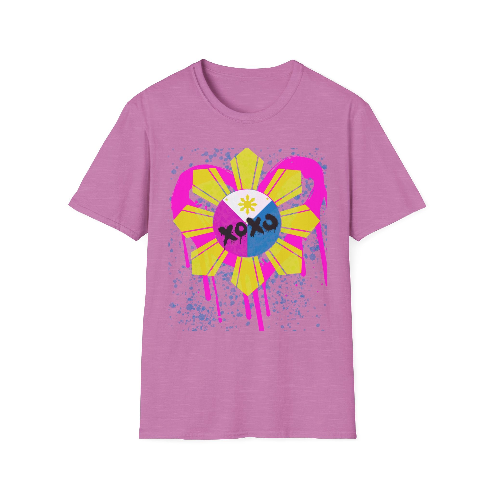 Pinay power Flower Graffiti T-Shirt bloom Tee