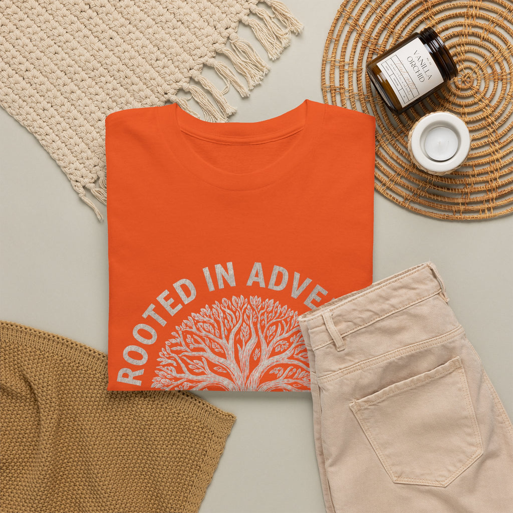 Adventure Tree T‑Shirt — "Rooted in Adventure, Casual Detour" Outdoor Graphic Tee