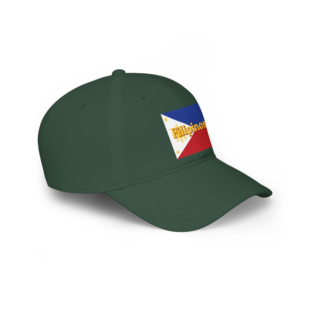 Filipinos Flag Baseball Cap — Filipino Pride Low Profile Hat