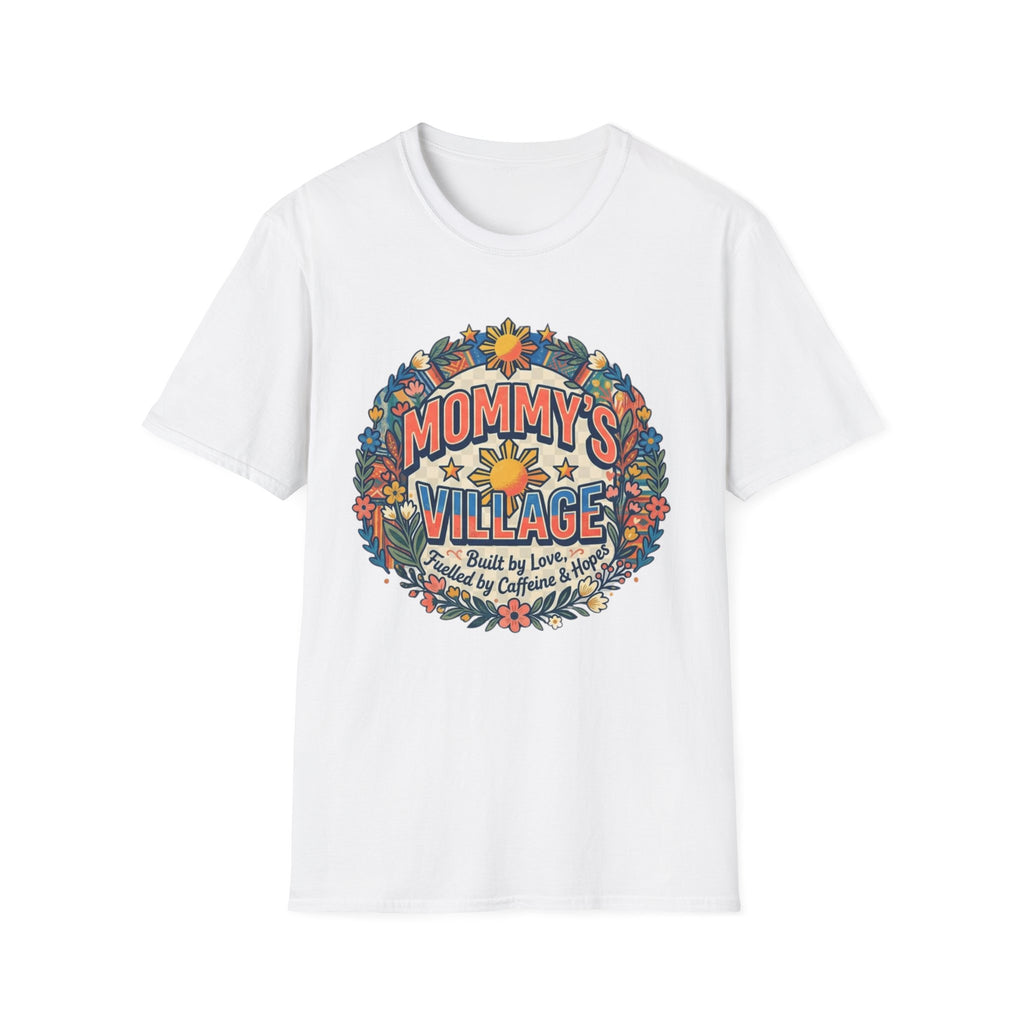 Mommy's Village T-Shirt — Philippines Sun Floral Mommy's Village Tee
