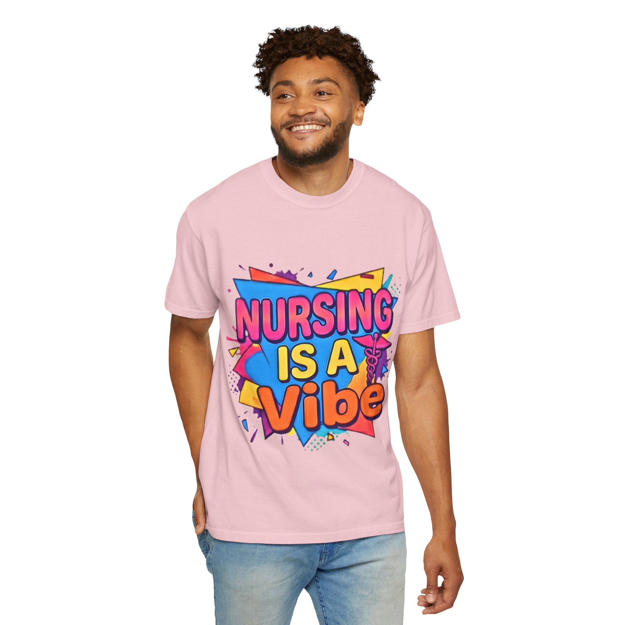 "Nursing Is A Vibe" t-shirt