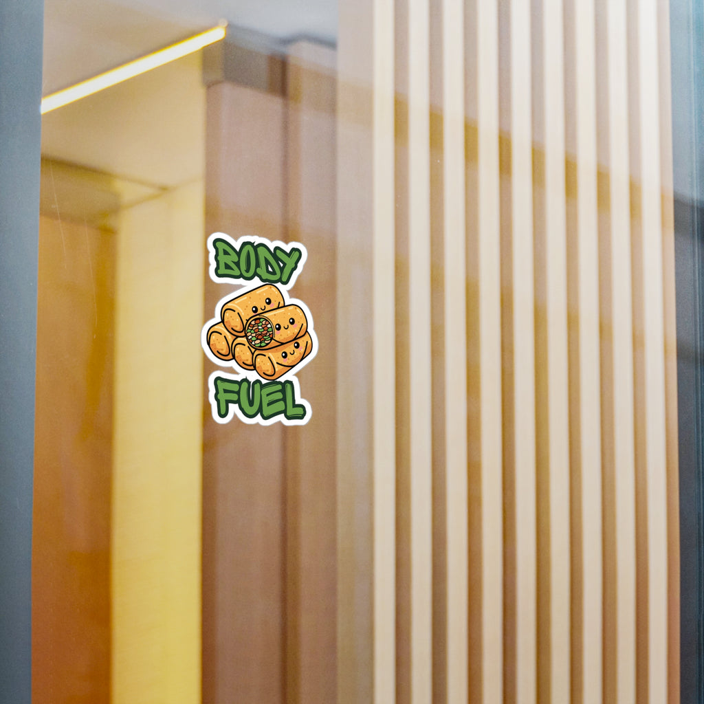 Cute Lumpia Stack Vinyl Sticker – Kawaii Philippines,  Pinoy, filipino,Food Kiss-Cut Decal