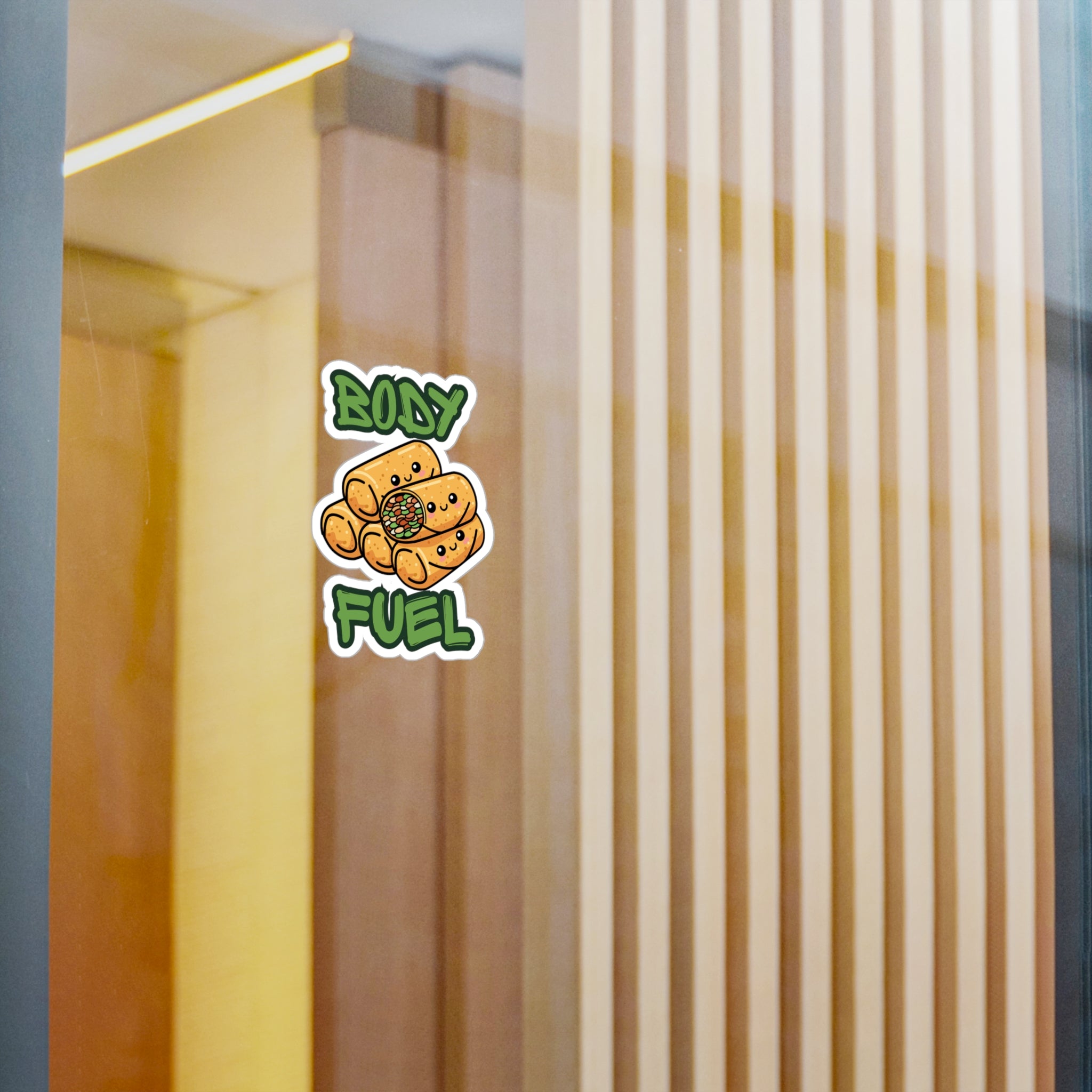 Cute Lumpia Stack Vinyl Sticker – Kawaii Philippines,  Pinoy, filipino,Food Kiss-Cut Decal