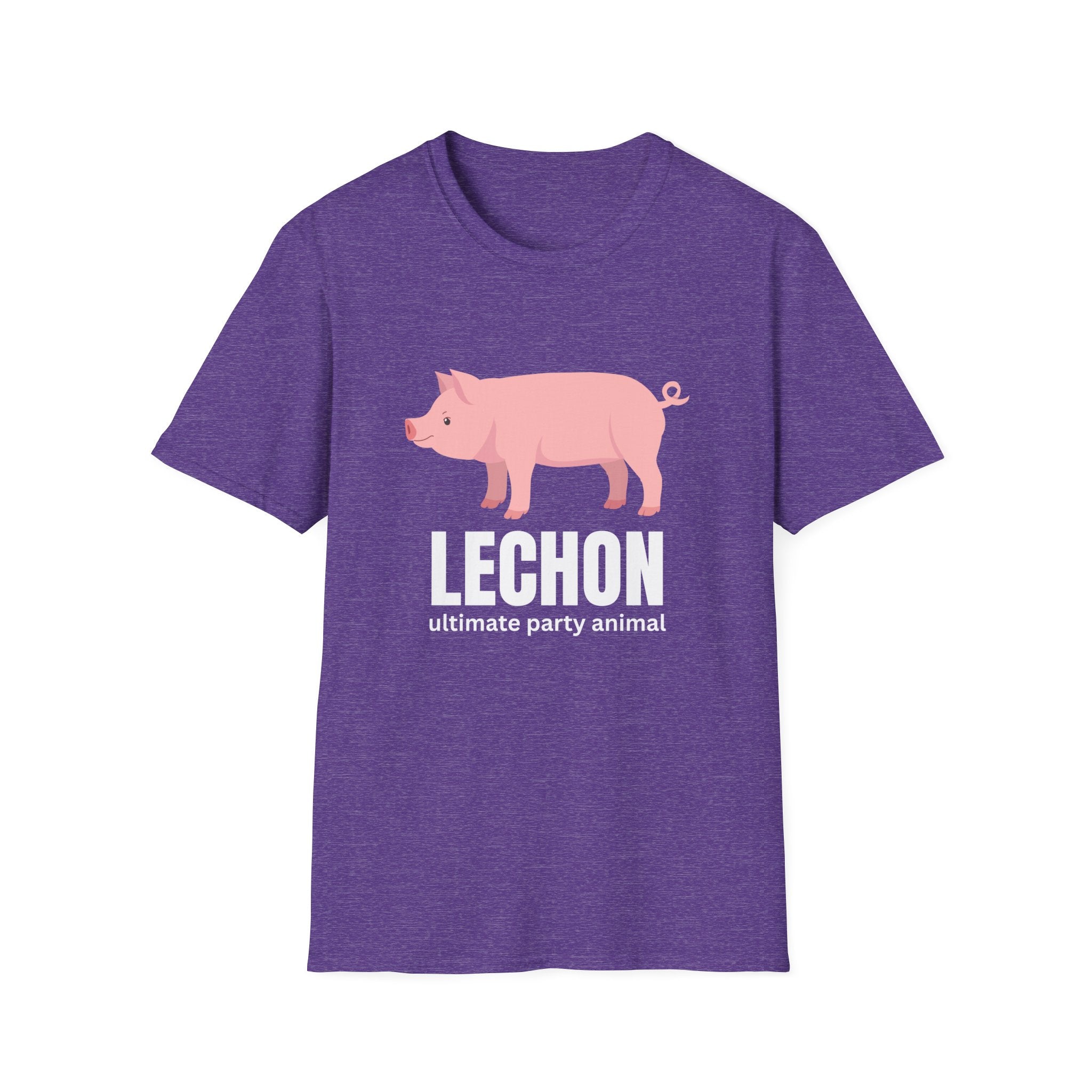 Lechon Pig T-Shirt — “Lechon: ultimate party animal” Funny Filipino Roast Pork Tee