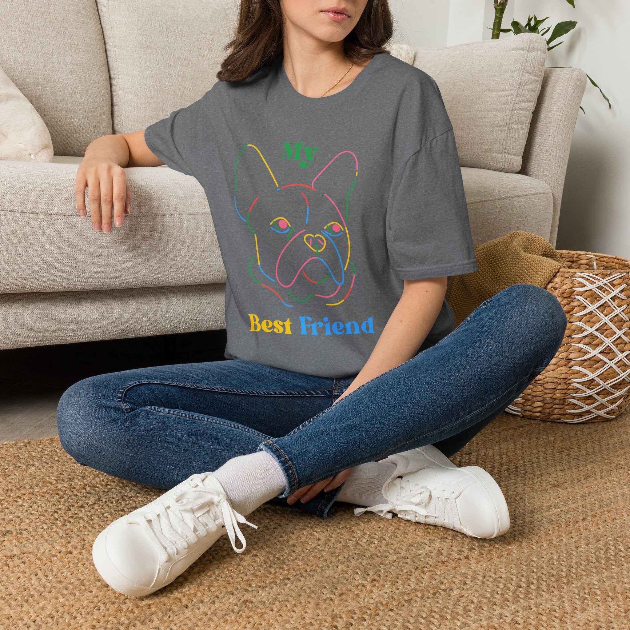 My Best Friend French Bulldog T-Shirt
