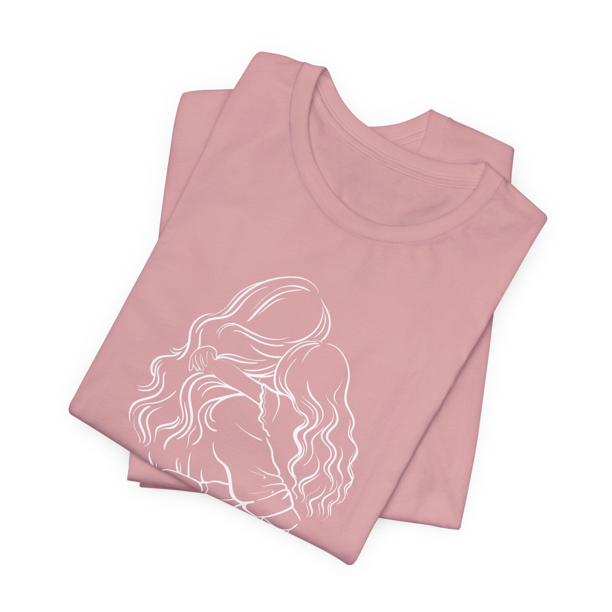 Endless Love Graphic Tee — Minimal Pink Script Mother & Daughter Romantic Shirt