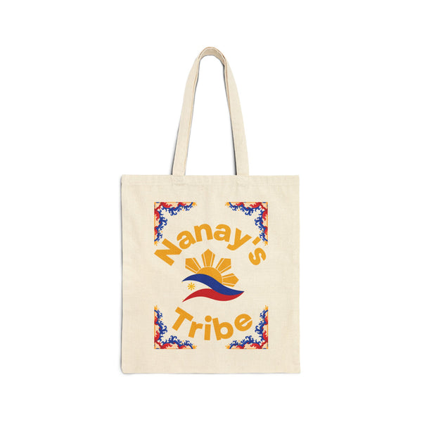 Nanay's Tribe Cotton Tote Bag, pinoy, filipino, Philippines – Mother's Day Tote