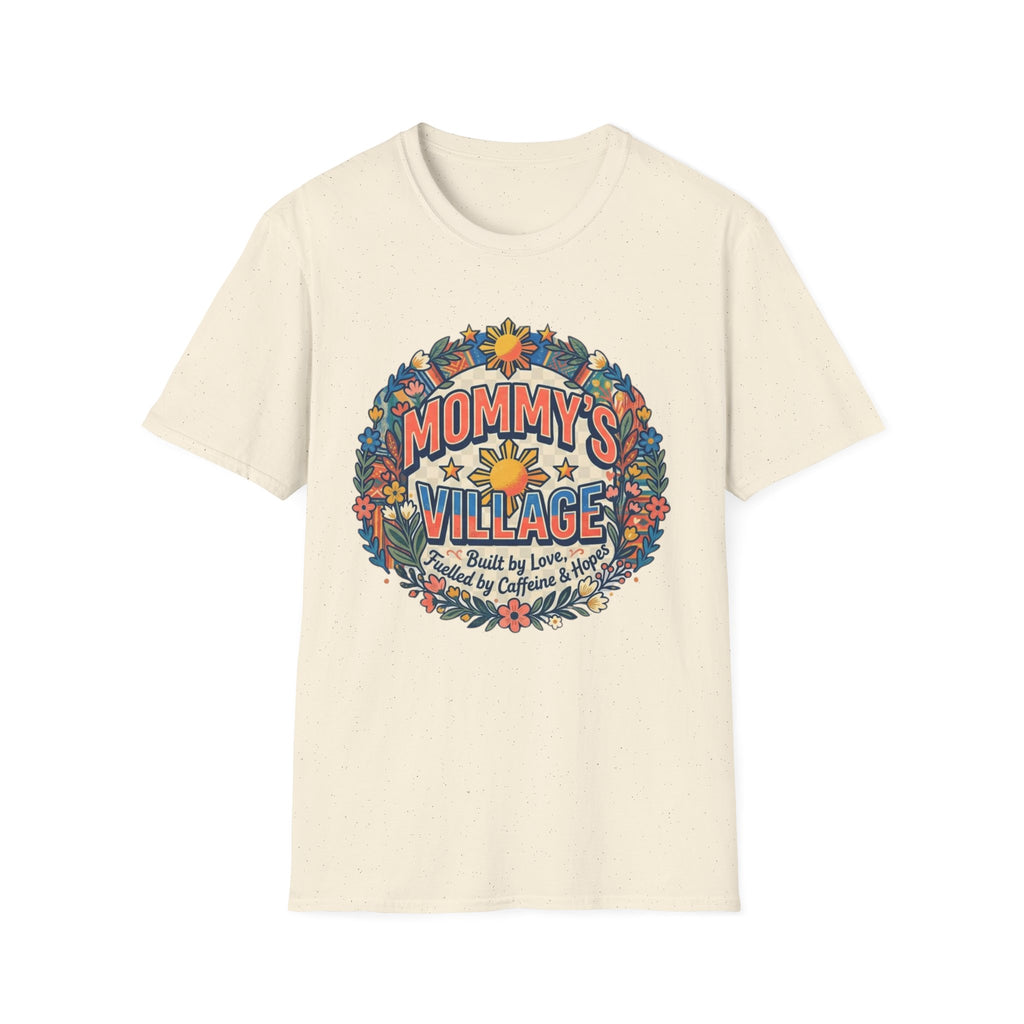 Mommy's Village T-Shirt — Philippines Sun Floral Mommy's Village Tee