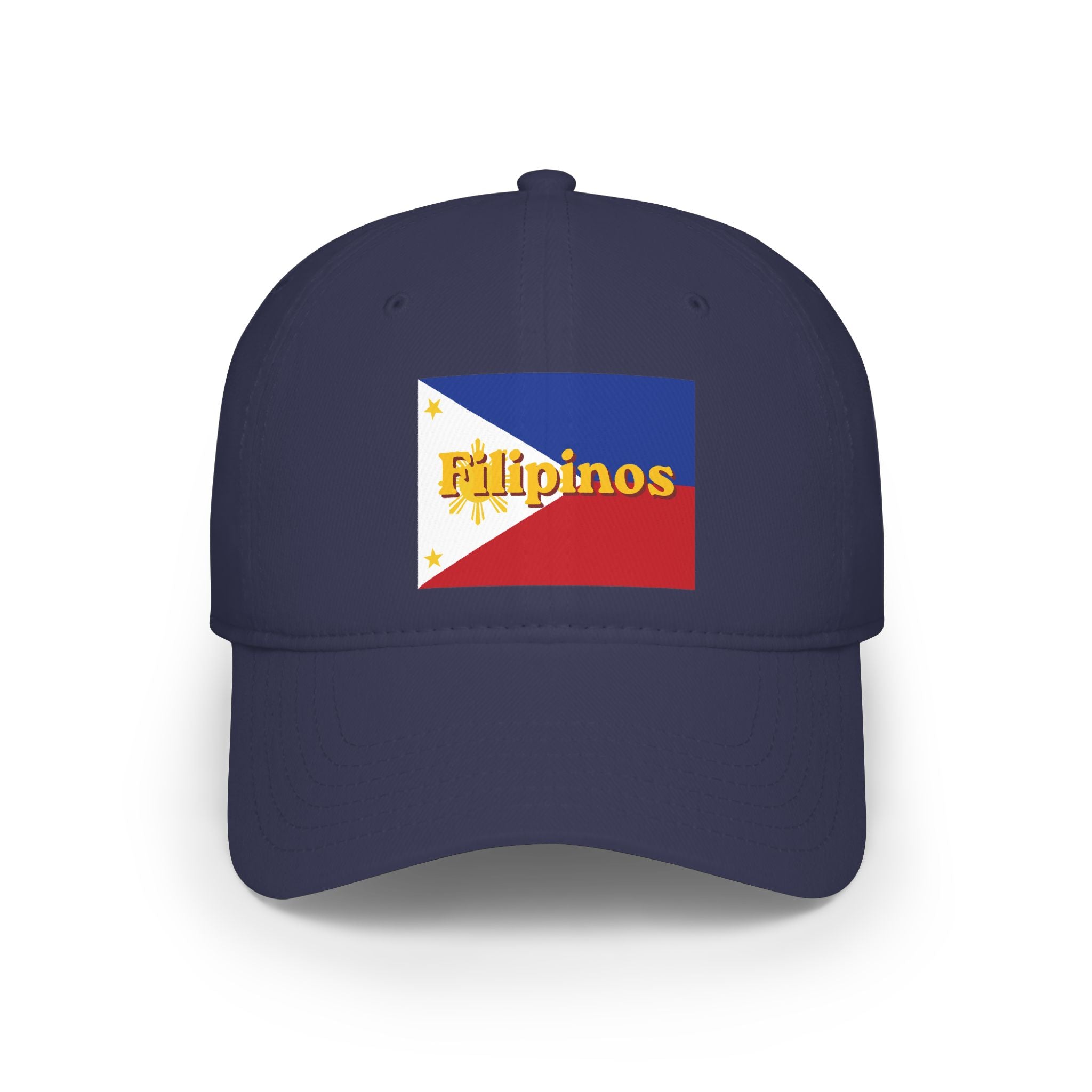 Filipinos Flag Baseball Cap — Filipino Pride Low Profile Hat