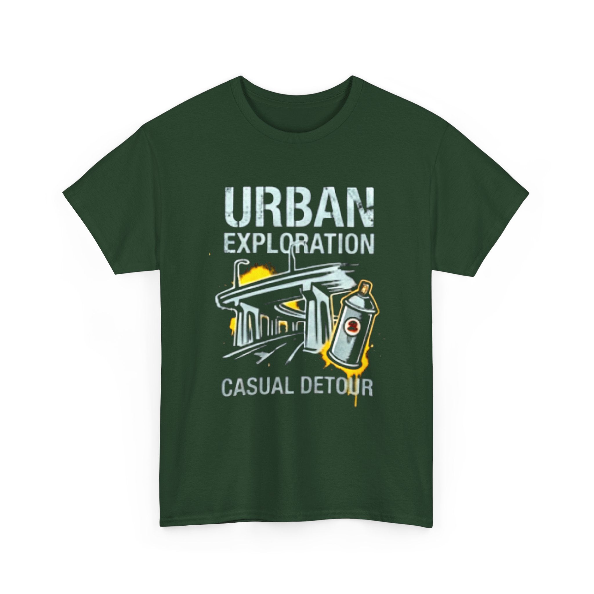 Urban Exploration T‑Shirt — 'Urban Exploration: Casual Detour' Street Adventure Tee