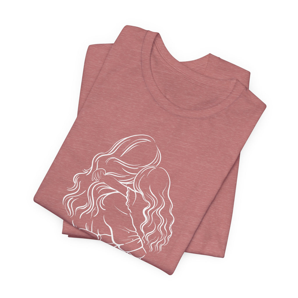 Endless Love Graphic Tee — Minimal Pink Script Mother & Daughter Romantic Shirt