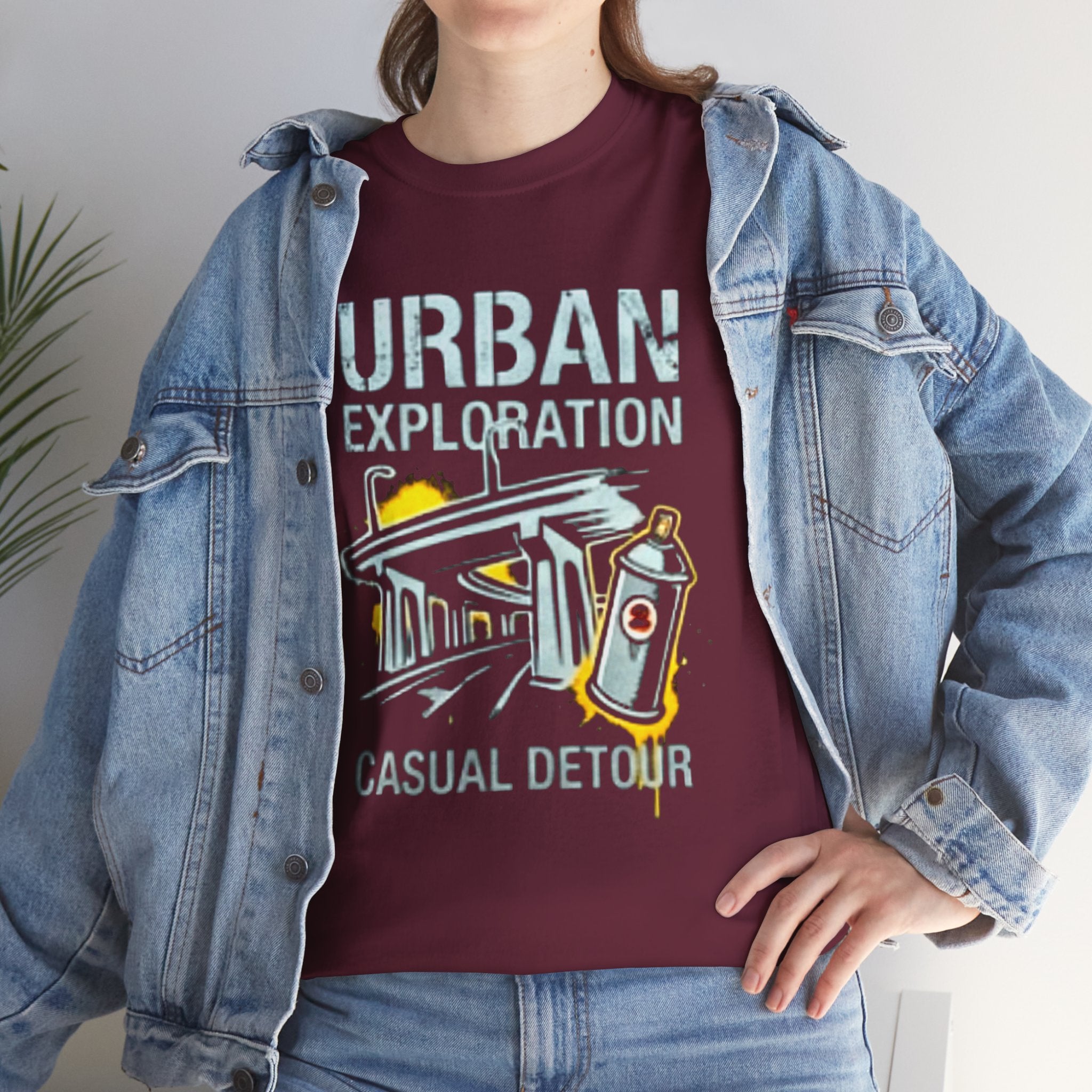 Urban Exploration T‑Shirt — 'Urban Exploration: Casual Detour' Street Adventure Tee