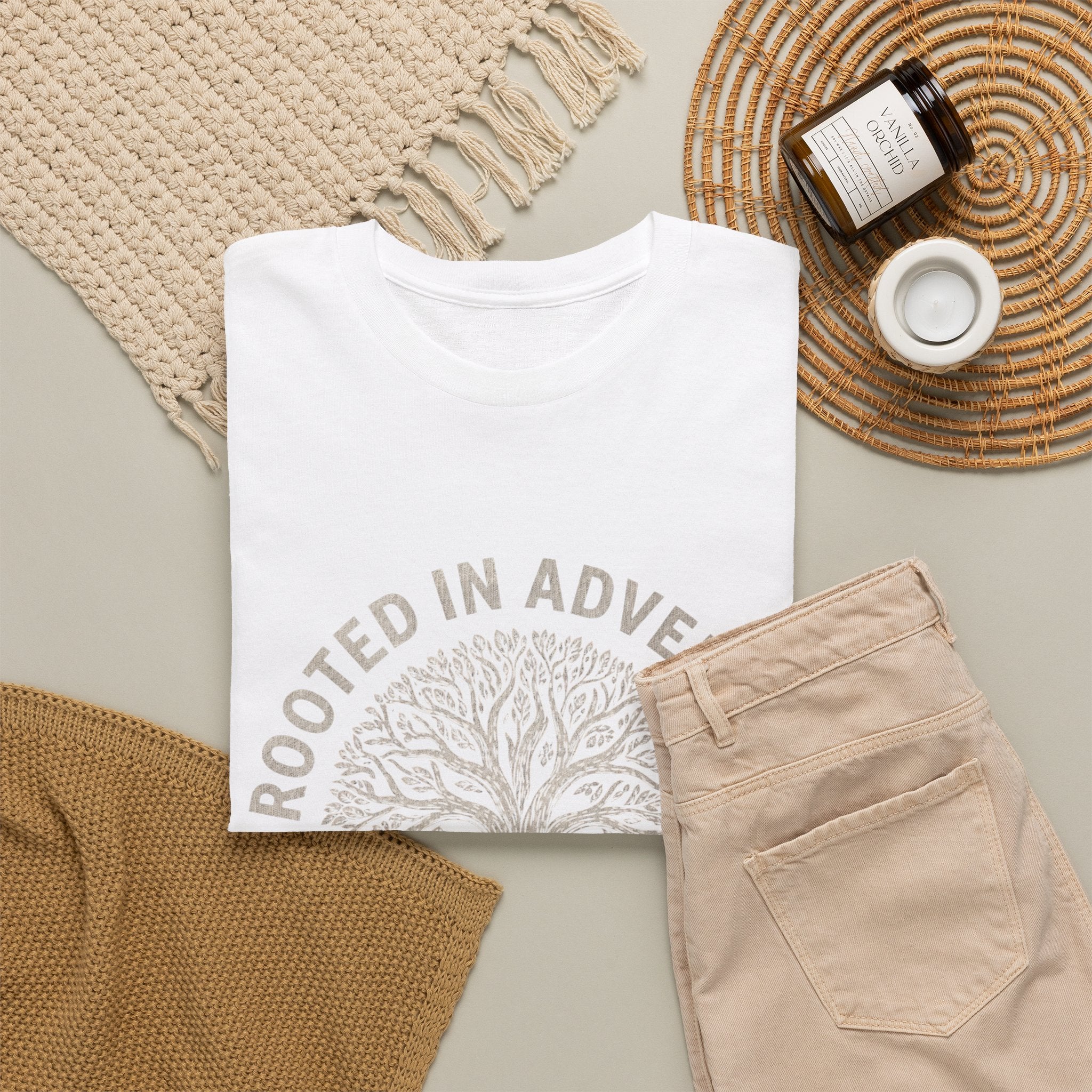 Adventure Tree T‑Shirt — "Rooted in Adventure, Casual Detour" Outdoor Graphic Tee