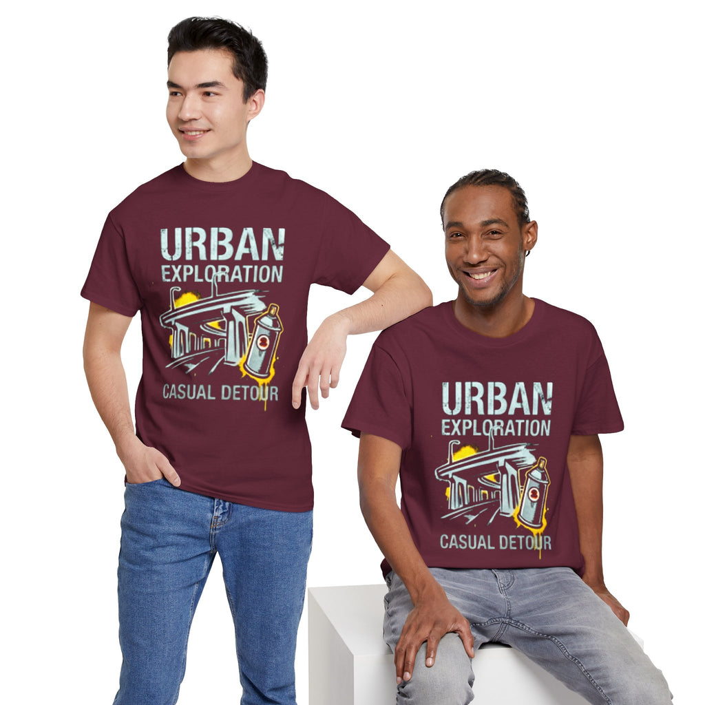 Urban Exploration T‑Shirt — 'Urban Exploration: Casual Detour' Street Adventure Tee