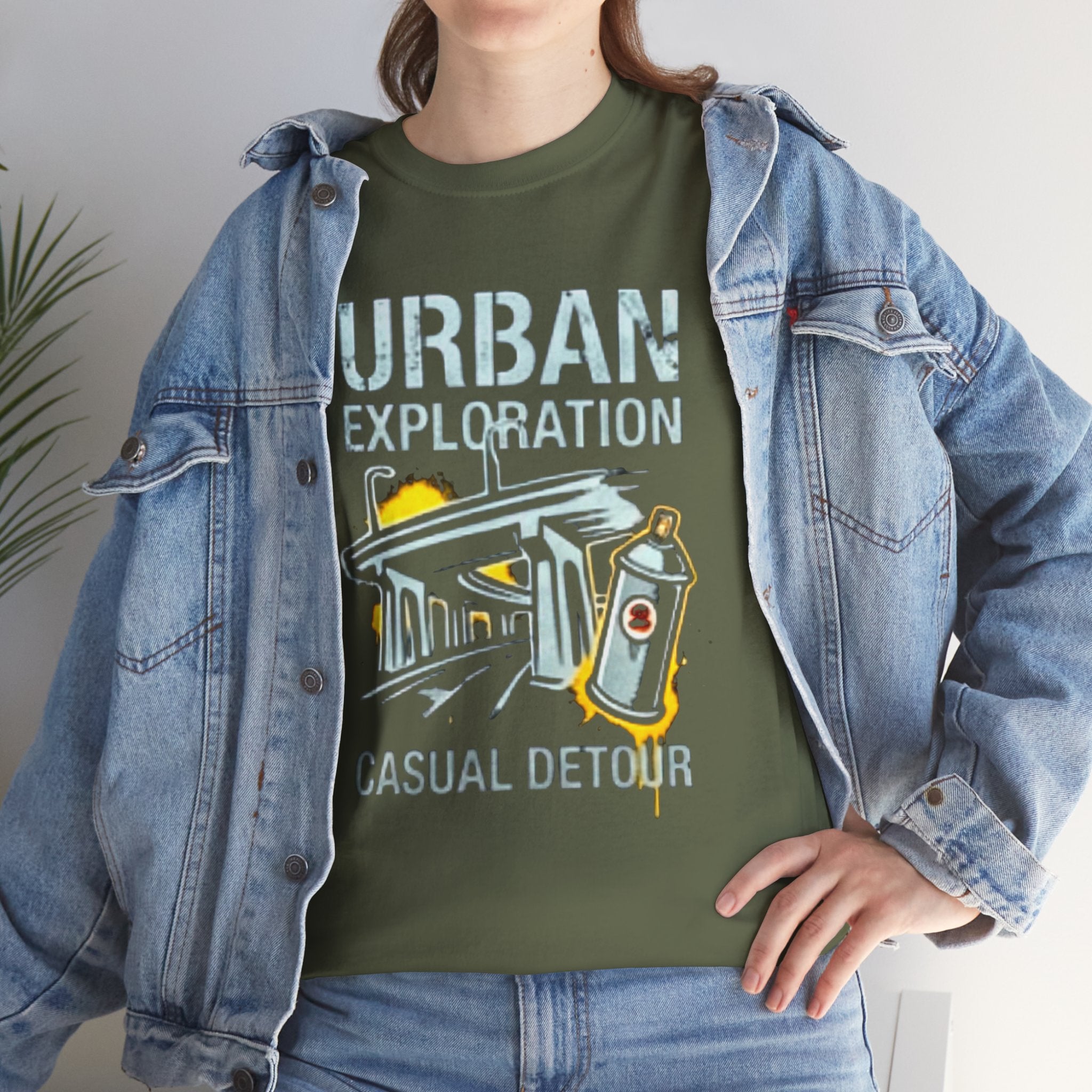Urban Exploration T‑Shirt — 'Urban Exploration: Casual Detour' Street Adventure Tee