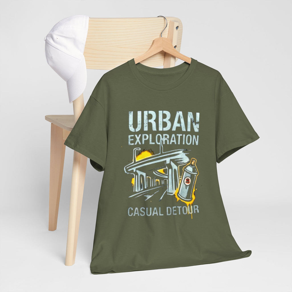 Urban Exploration T‑Shirt — 'Urban Exploration: Casual Detour' Street Adventure Tee
