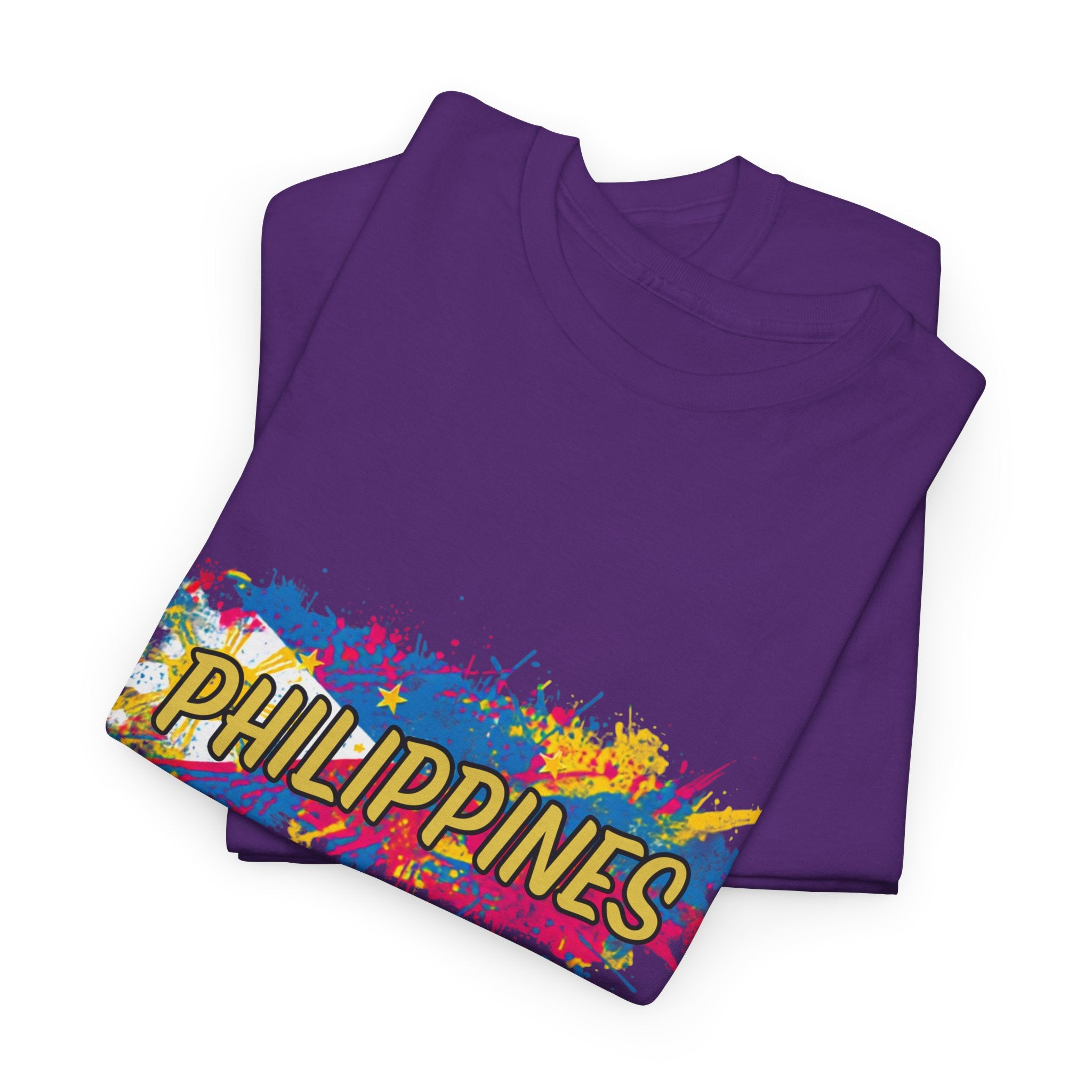 Philippines Color Splash T‑Shirt — Vibrant Filipino Pride Tee