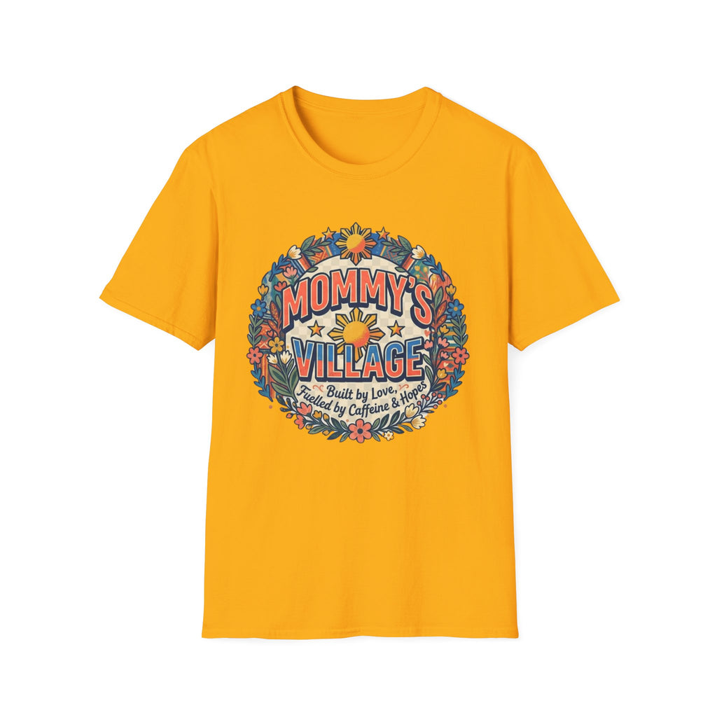Mommy's Village T-Shirt — Philippines Sun Floral Mommy's Village Tee