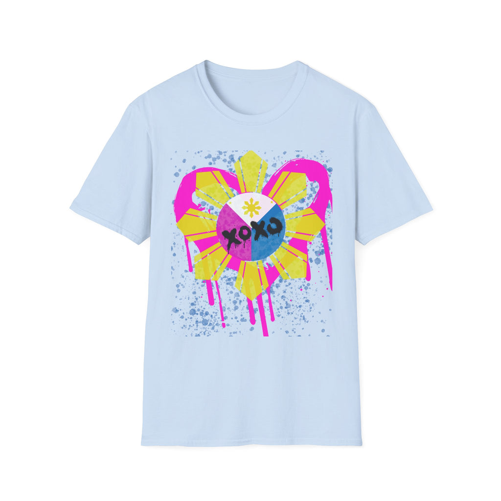 Pinay power Flower Graffiti T-Shirt bloom Tee
