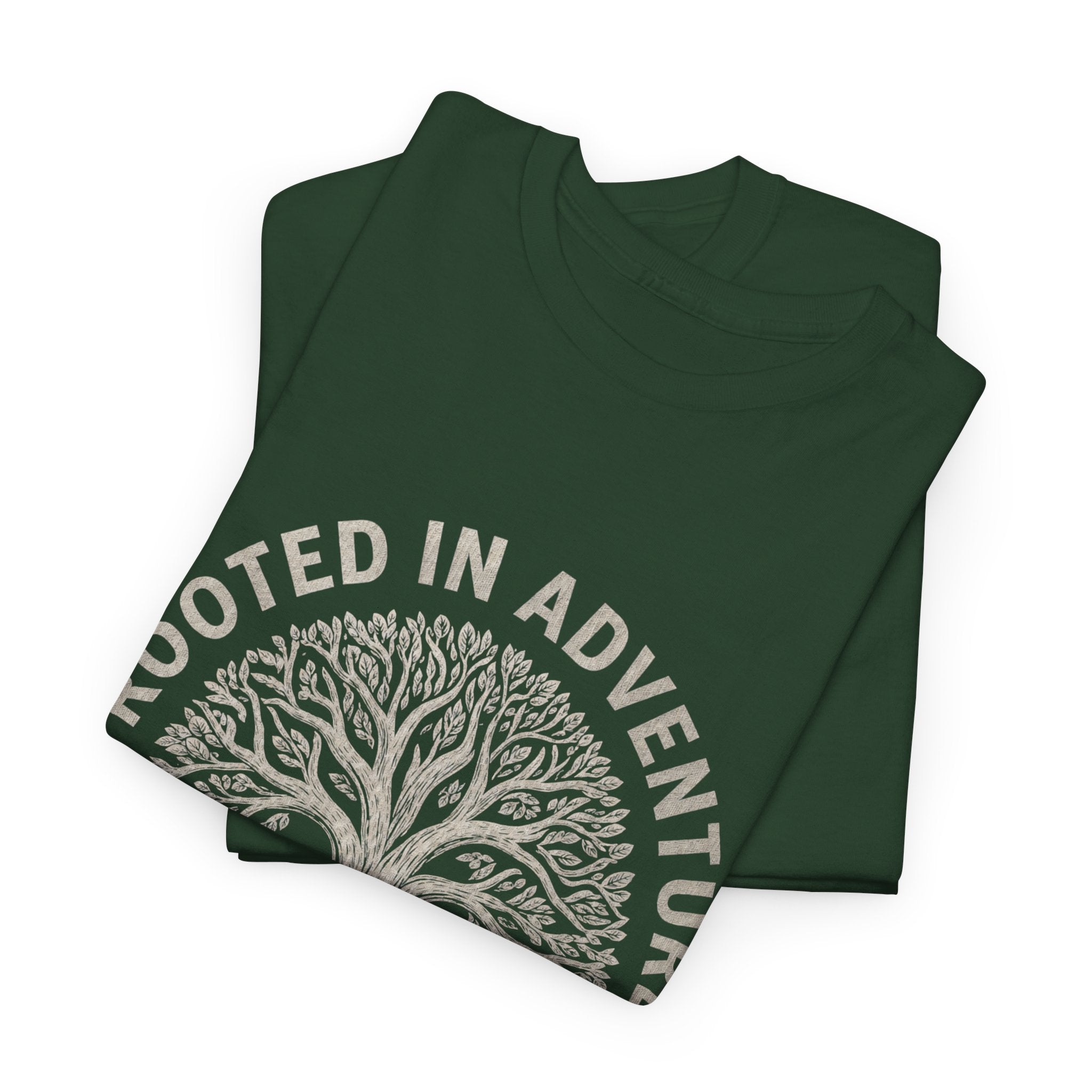 Adventure Tree T‑Shirt — "Rooted in Adventure, Casual Detour" Outdoor Graphic Tee