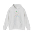 Hoodie - "My Best Friend" Rainbow Outline French Bulldog Pullover