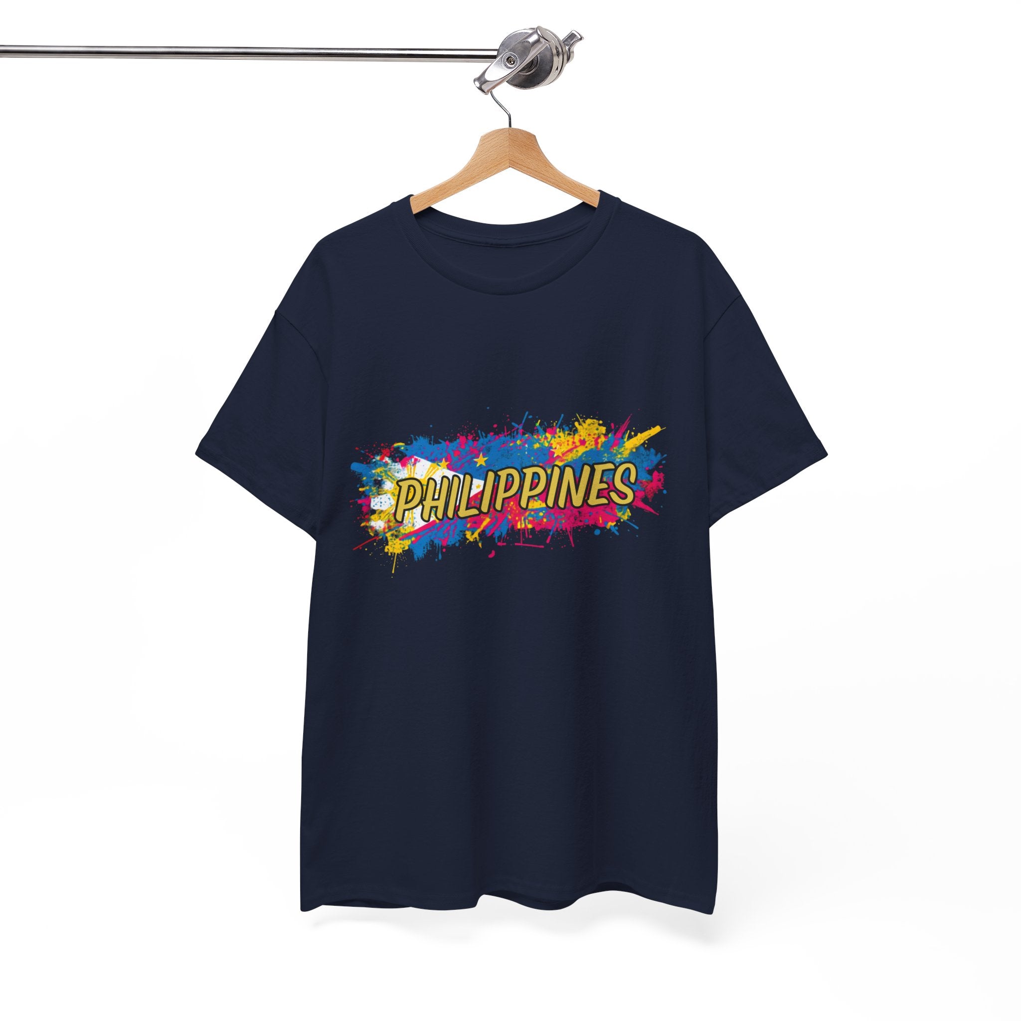 Philippines Color Splash T‑Shirt — Vibrant Filipino Pride Tee