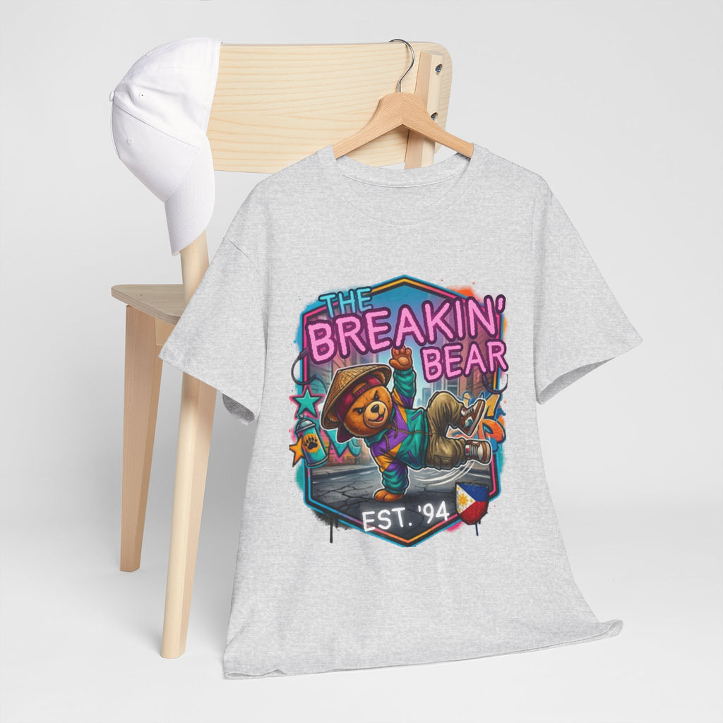 Breakin' Bear Graphic Tee — 'The Breakin' Bear' Est. '94 Retro Streetwear Filipino