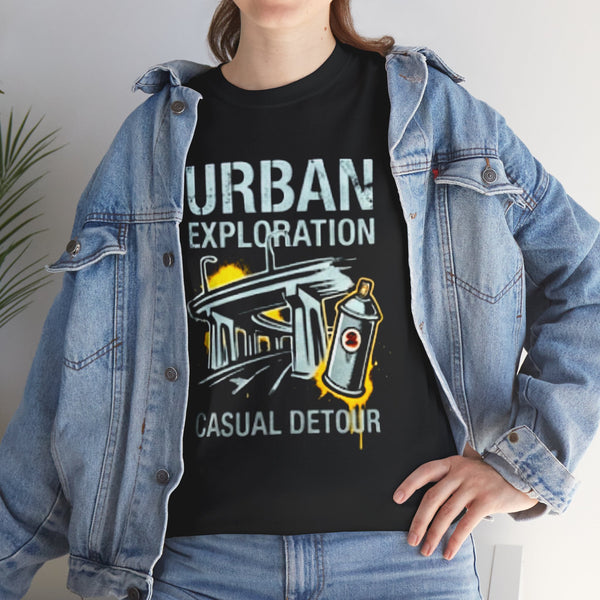 Urban Exploration T‑Shirt — 'Urban Exploration: Casual Detour' Street Adventure Tee