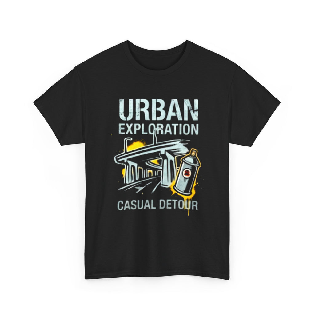 Urban Exploration T‑Shirt — 'Urban Exploration: Casual Detour' Street Adventure Tee