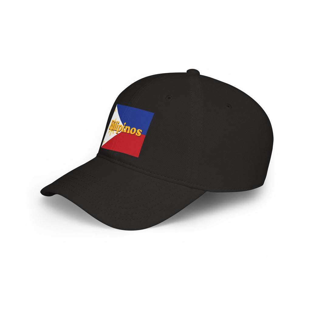 Filipinos Flag Baseball Cap — Filipino Pride Low Profile Hat