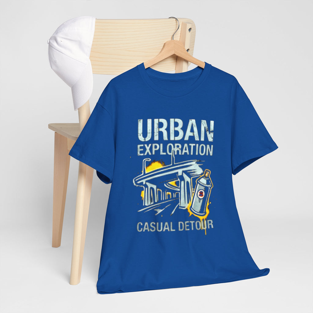 Urban Exploration T‑Shirt — 'Urban Exploration: Casual Detour' Street Adventure Tee
