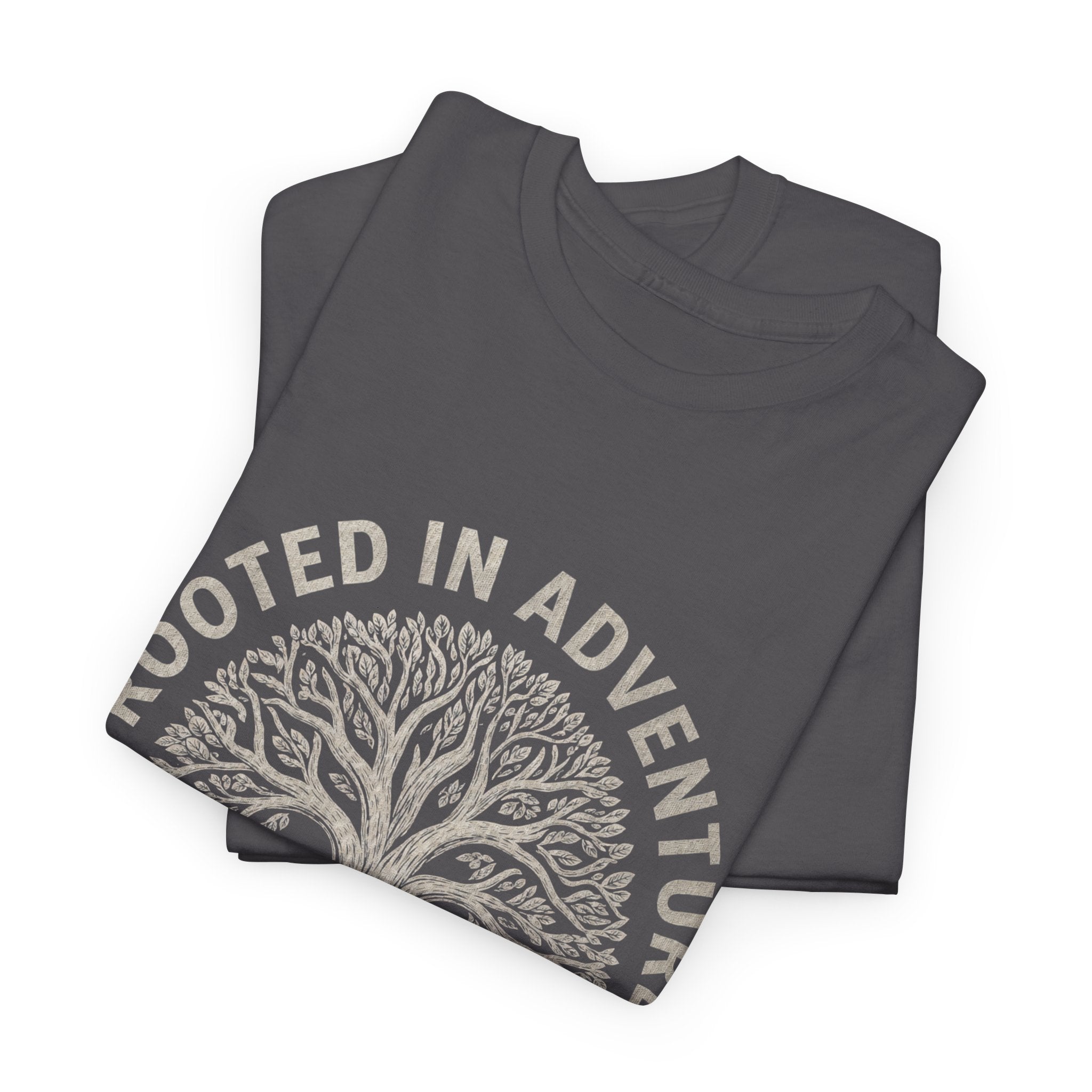 Adventure Tree T‑Shirt — "Rooted in Adventure, Casual Detour" Outdoor Graphic Tee