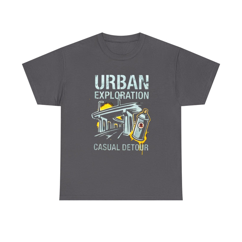 Urban Exploration T‑Shirt — 'Urban Exploration: Casual Detour' Street Adventure Tee