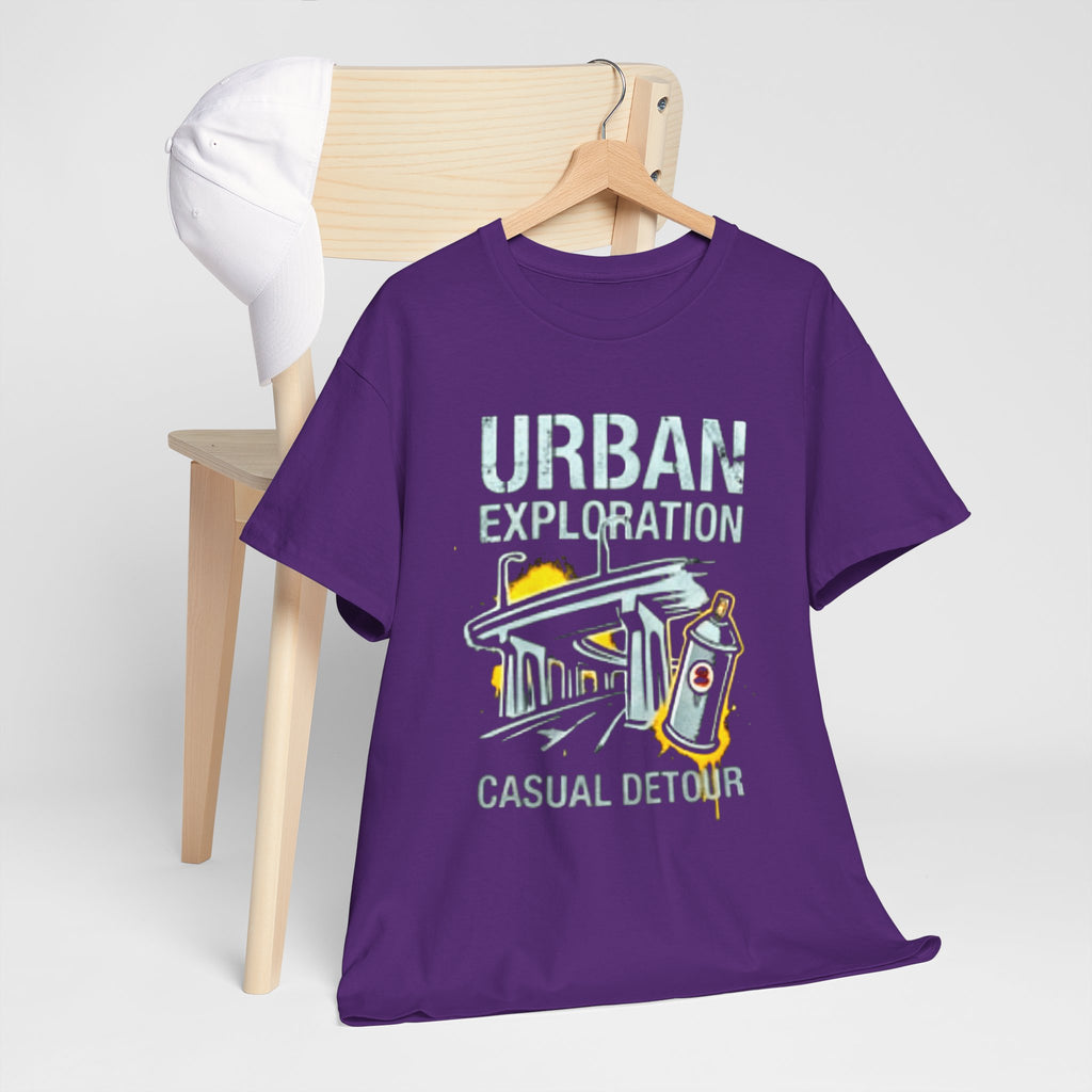 Urban Exploration T‑Shirt — 'Urban Exploration: Casual Detour' Street Adventure Tee