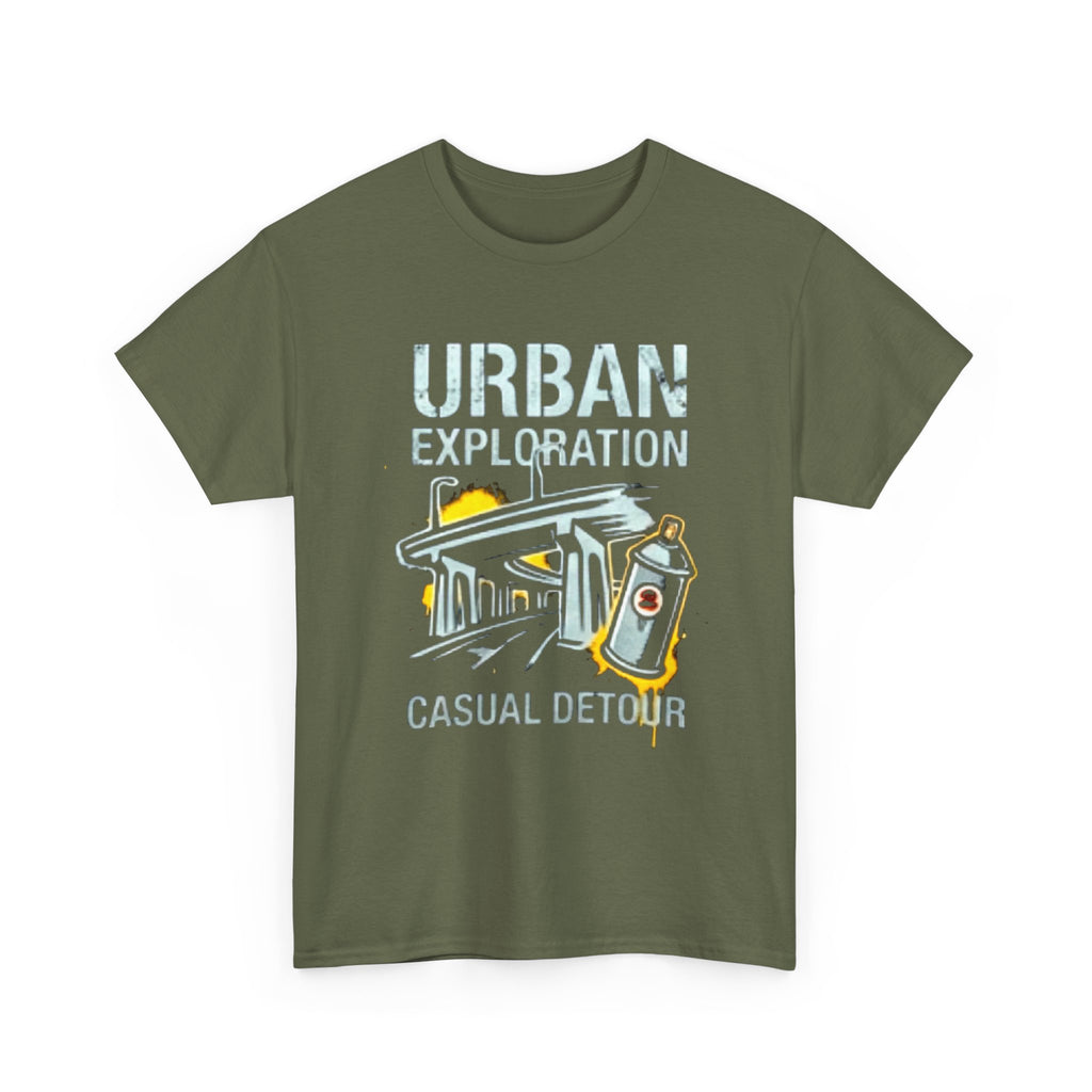 Urban Exploration T‑Shirt — 'Urban Exploration: Casual Detour' Street Adventure Tee
