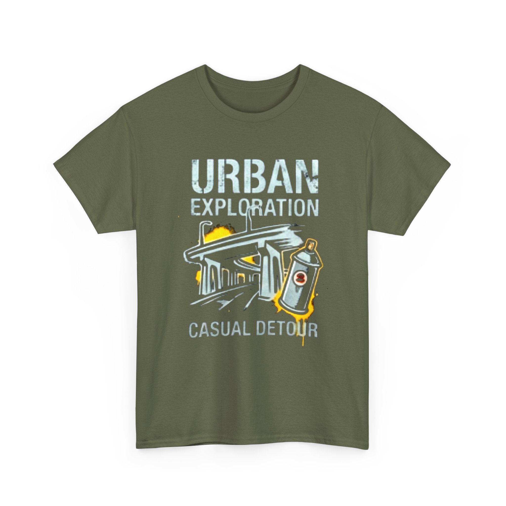 Urban Exploration T‑Shirt — 'Urban Exploration: Casual Detour' Street Adventure Tee