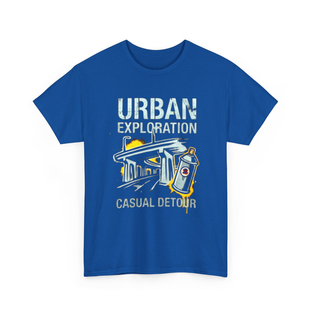 Urban Exploration T‑Shirt — 'Urban Exploration: Casual Detour' Street Adventure Tee