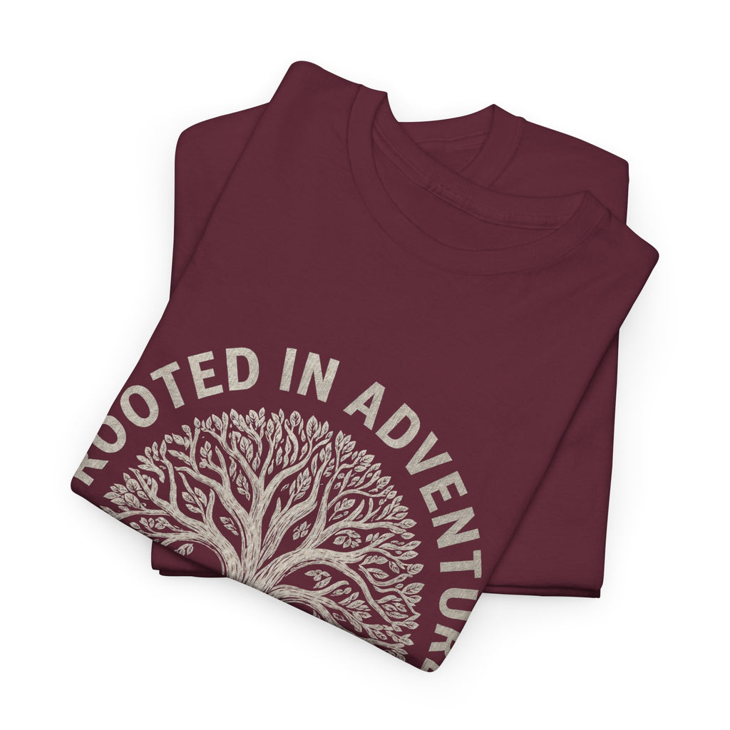 Adventure Tree T‑Shirt — "Rooted in Adventure, Casual Detour" Outdoor Graphic Tee