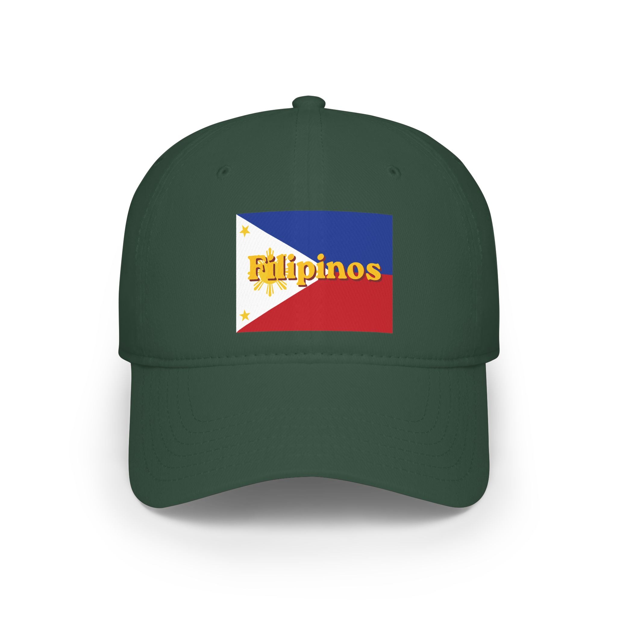 Filipinos Flag Baseball Cap — Filipino Pride Low Profile Hat