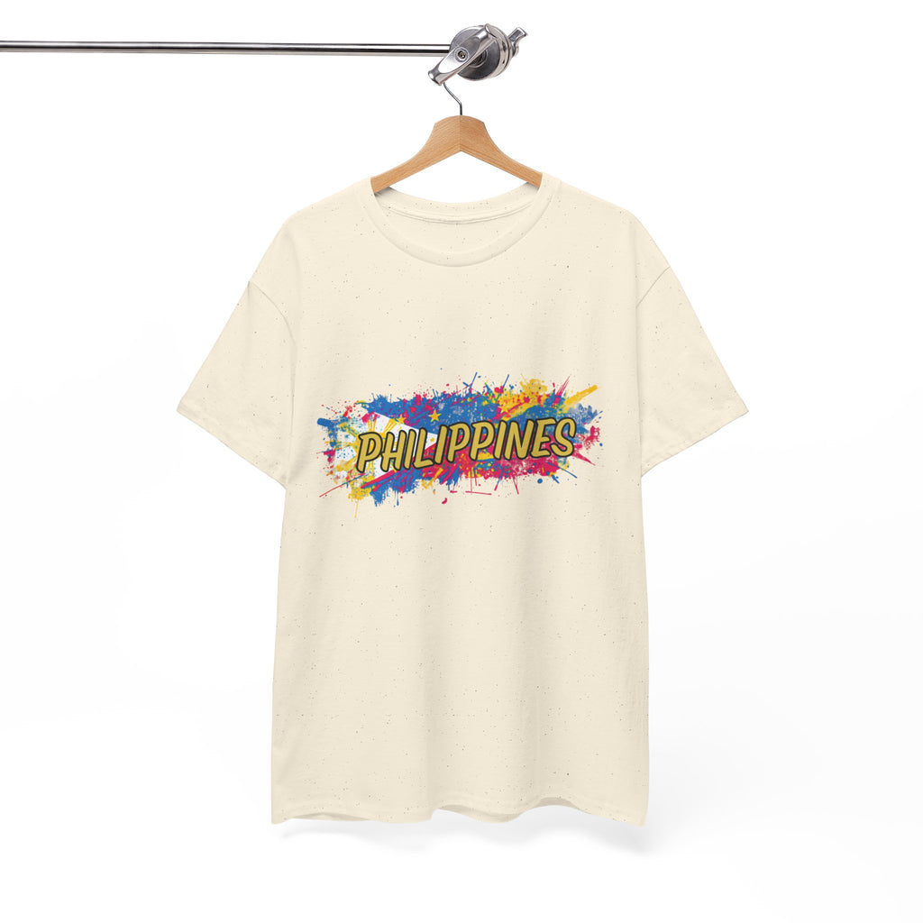Philippines Color Splash T‑Shirt — Vibrant Filipino Pride Tee