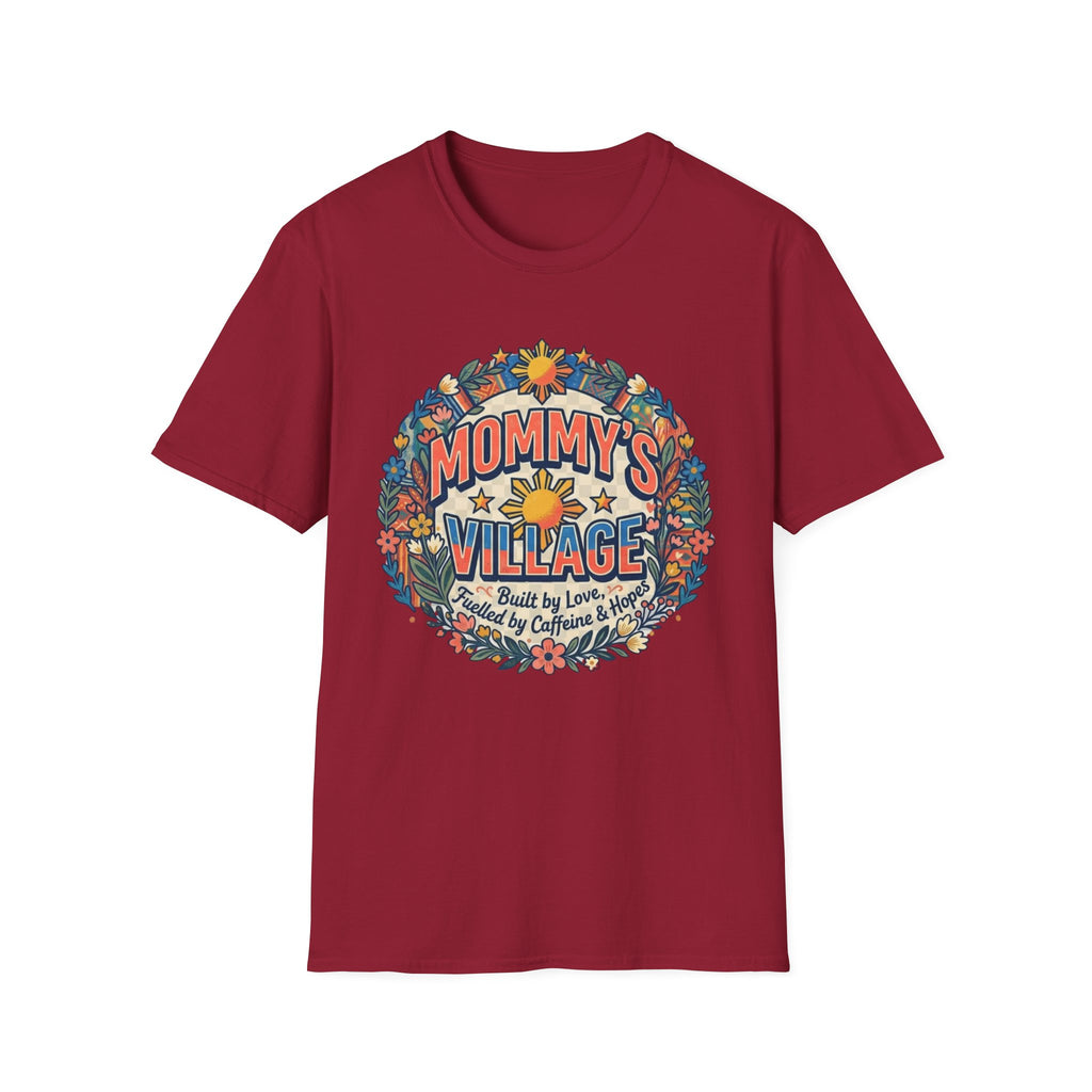 Mommy's Village T-Shirt — Philippines Sun Floral Mommy's Village Tee