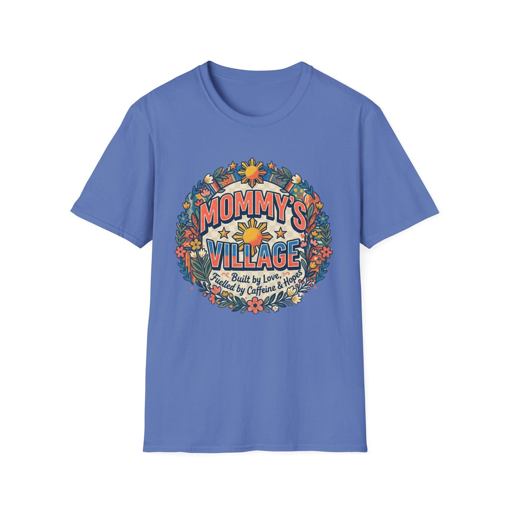 Mommy's Village T-Shirt — Philippines Sun Floral Mommy's Village Tee