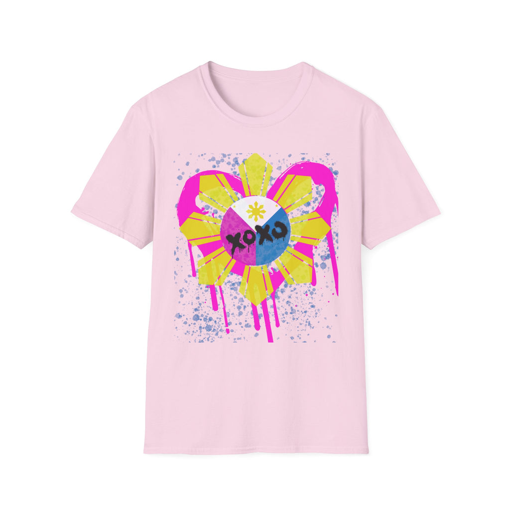 Pinay power Flower Graffiti T-Shirt bloom Tee
