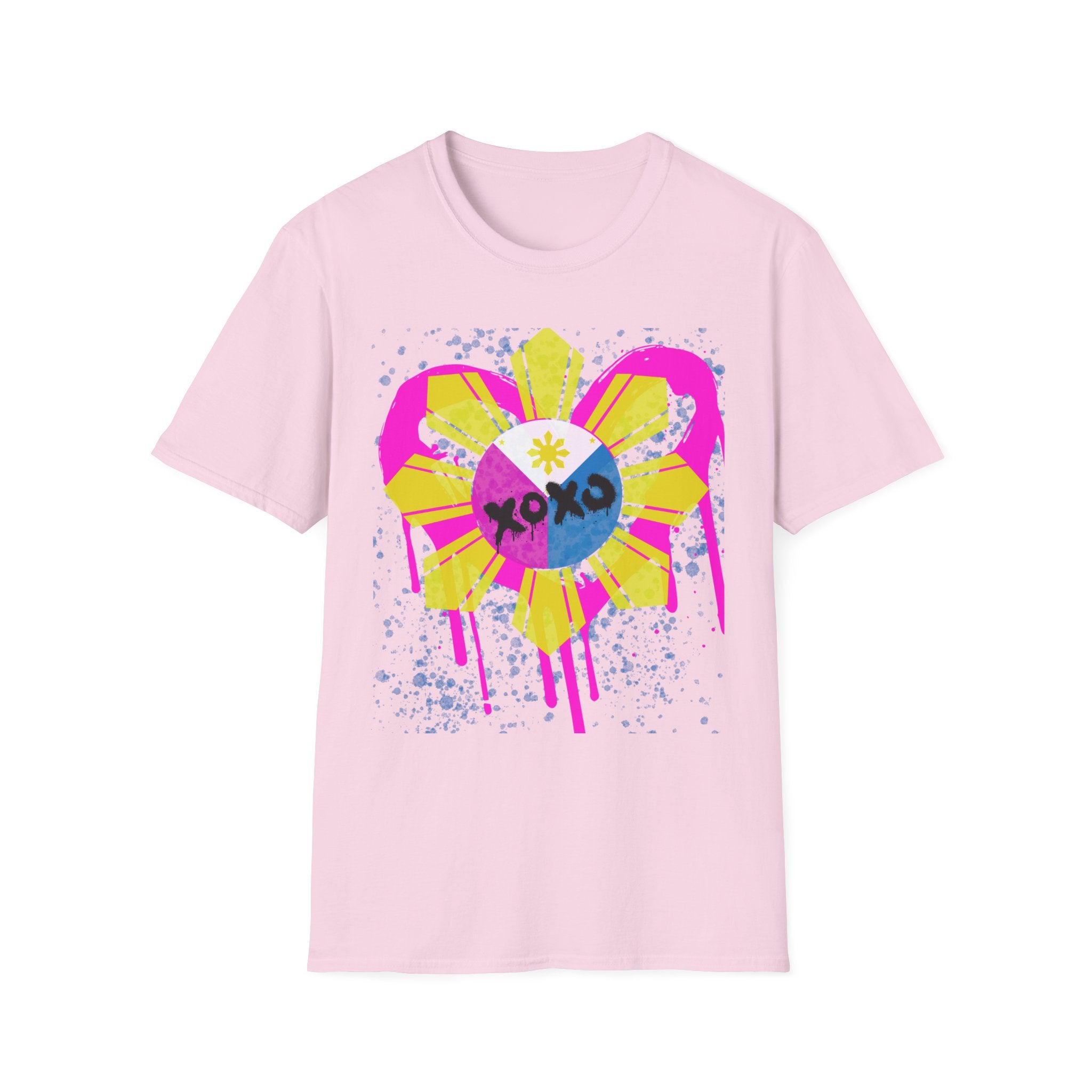 Pinay power Flower Graffiti T-Shirt bloom Tee