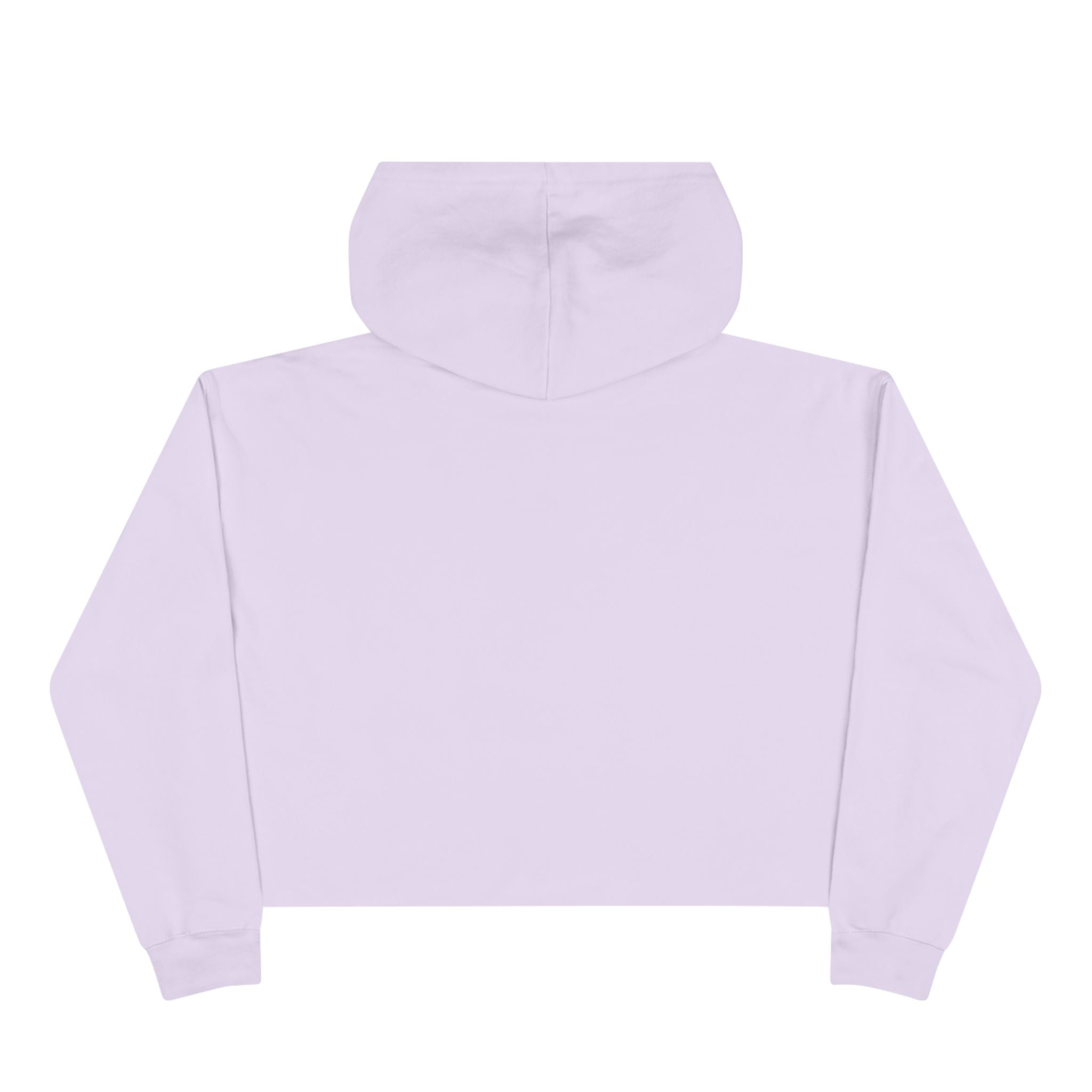 Cropped Hoodie — Sunburst Floral Graphic (Yellow Hibiscus)