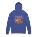 Long Sleeve Nurses Hoodie— "Shift Vibes Squad" Colorful Retro Crew Shirt