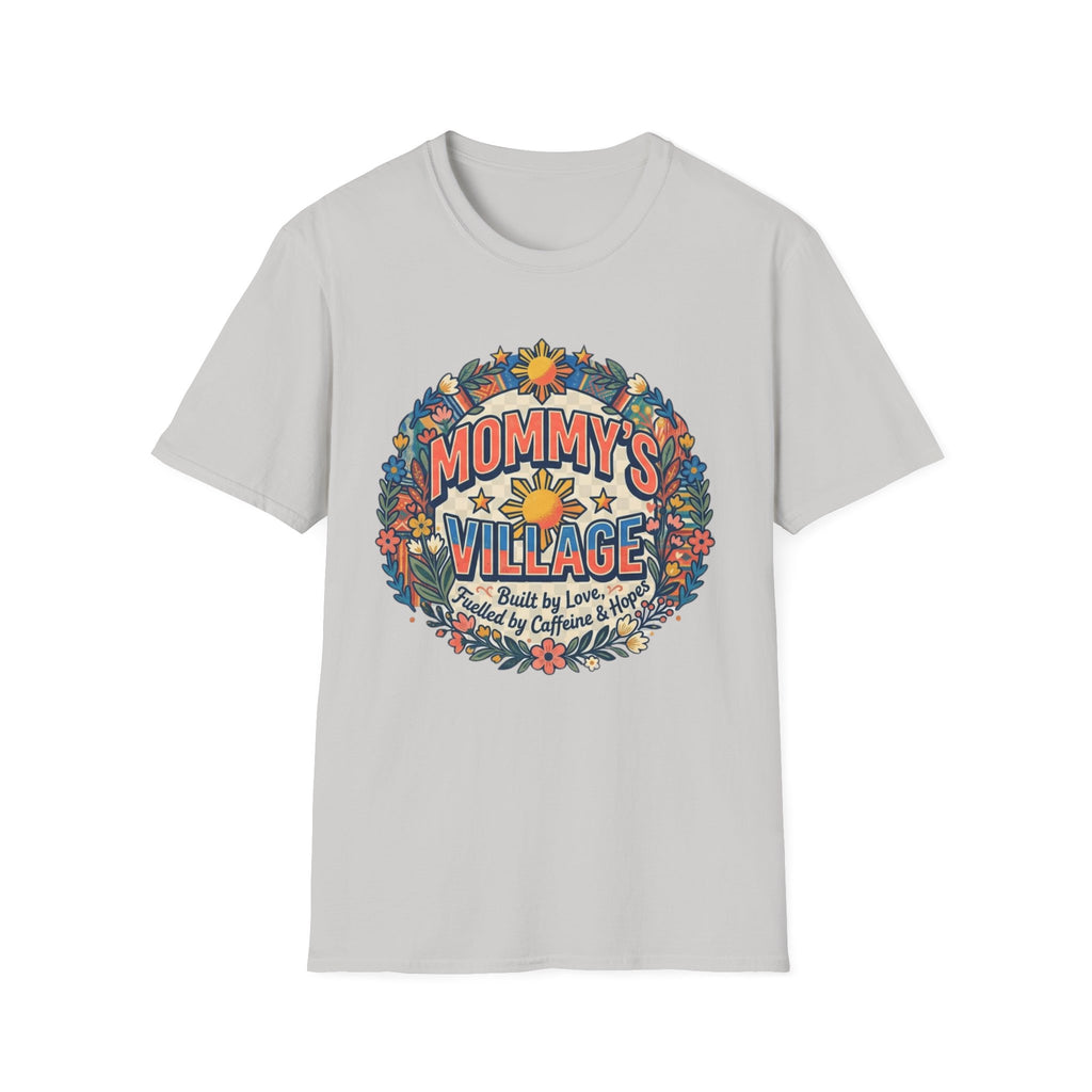 Mommy's Village T-Shirt — Philippines Sun Floral Mommy's Village Tee