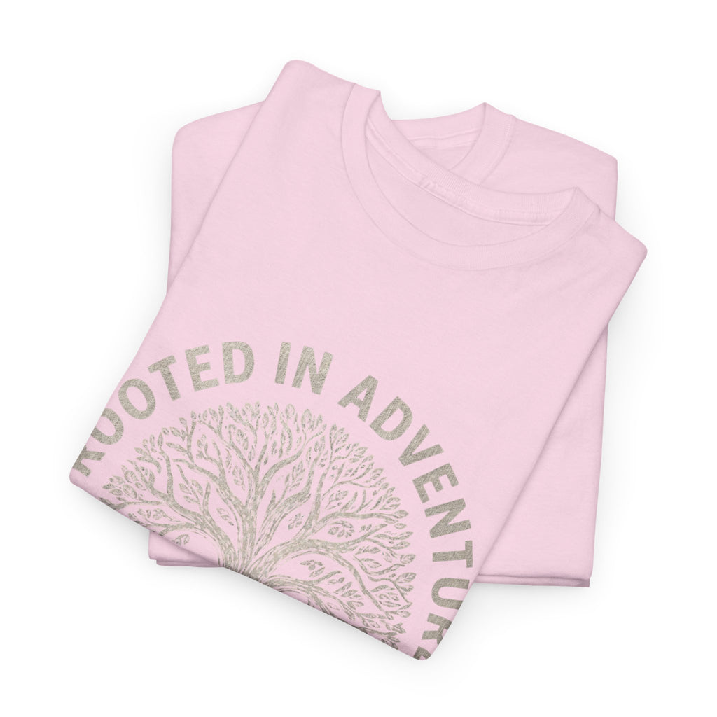 Adventure Tree T‑Shirt — "Rooted in Adventure, Casual Detour" Outdoor Graphic Tee
